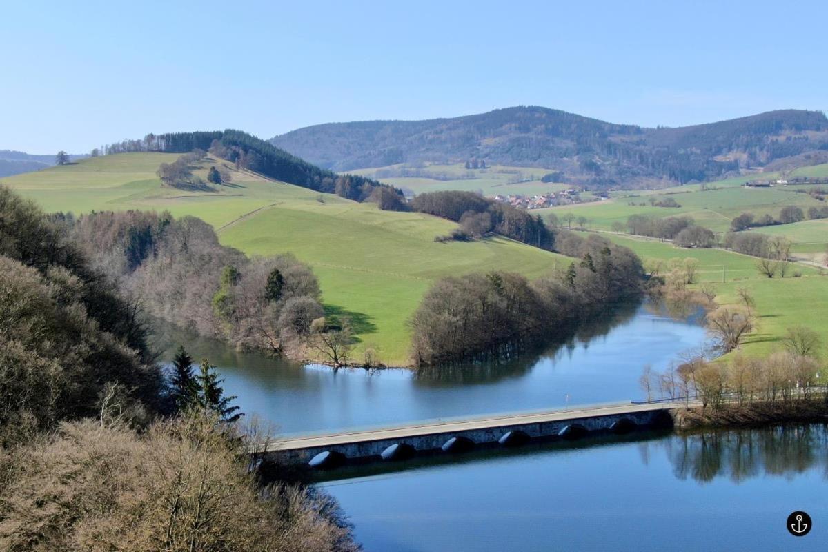 Sonnenweg 36 Lakeview House Tuerkis Diemelsee Heringhausen Exteriör bild